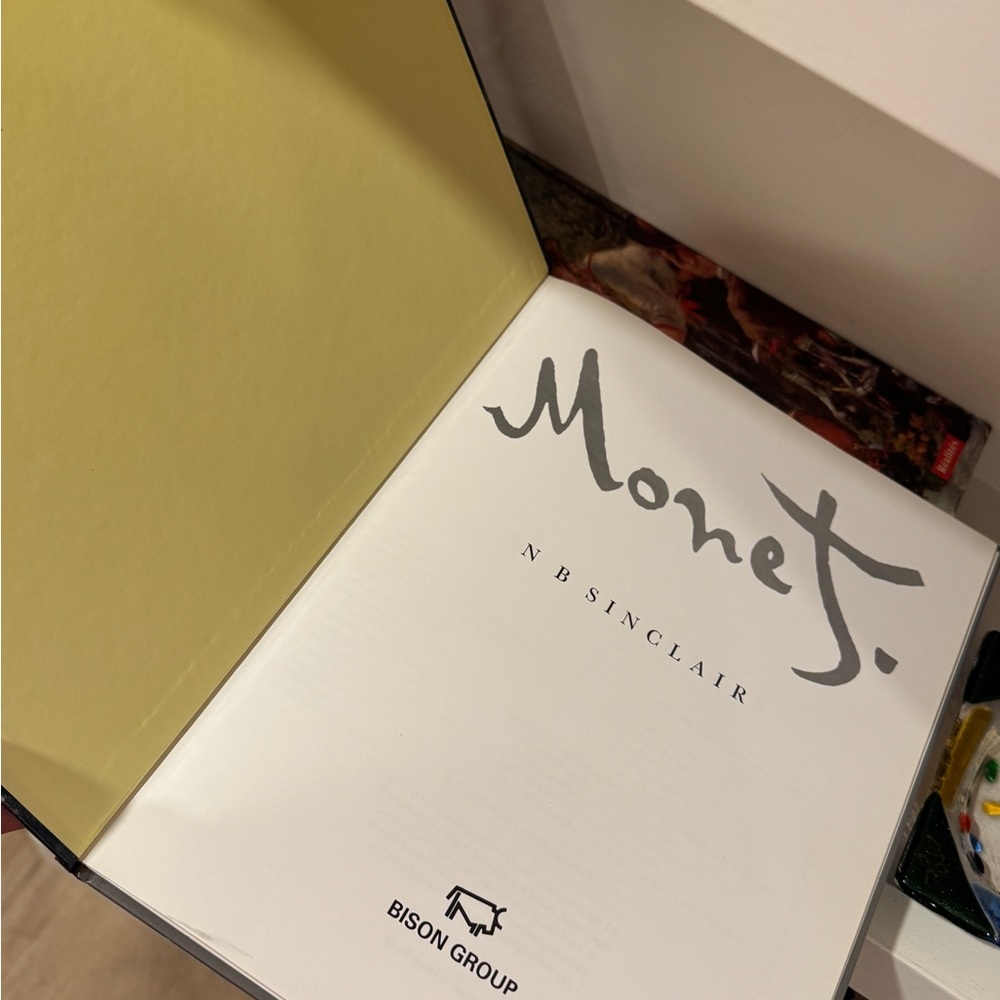 Vintage coffe table Book - Monet by N.B. Sinclair - Picture 3 of 11
